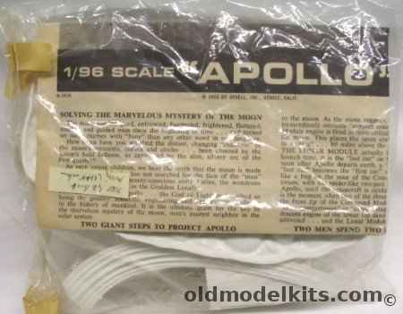 Revell 1/96 Apollo 11 - Columbia and Eagle LEM / CM / SM Bagged, H1862 plastic model kit